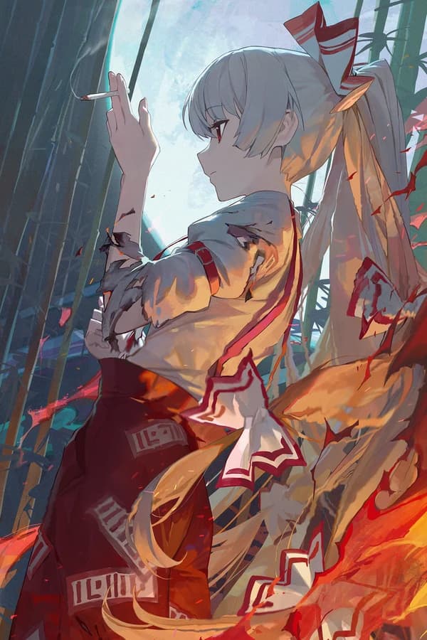 Фудзивара-но Моко — Touhou project